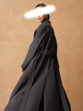 Long Coat Royce Lake Two Wearing TR Twill Collar Collar With Long Wind Coat