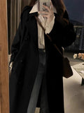 Ki-Colored Wind Coat Women's Long 2026 Spring And Autumn New Korean Small British Style High-End Coat