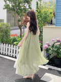 Mori's New Romantic And Unique Beautiful Dresses Of The Wizard Of Oz Vacation Leasantlace Suspension Dresses