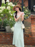 Fang Collar Dress Women's Summer 2026 New Style Of The Style Of The French Style Of The Butt Dress