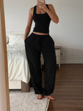 Dili Sports Yoga Slings Vests Casual Pants Set Women's Winter 2025
