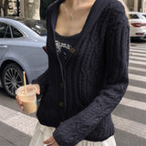 Dili Casual Simple Button Long-Sleeved Shirt Coat Wool Women's Clothing 2025 Autumn And Winter