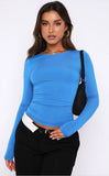 2025 Women's Long-Sleeved T-Shirt Spring And Autumn Solid-Colored T-Shirt T-Shirt Women's Street Dress Shirt Short