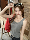 Korean U-Neck Lace Vest Female Bow Sling Summer New Sleeveless Beautiful Temperament Dress