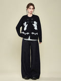 Fair Island Plus Thick Sweater Jacket 2026 Autumn Winter Lace Under The Bottom Shirt