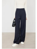 New Caramel-Colored Pants Banana Pants Old Money Style Suit Pants High Waist Leisure High Loose