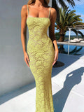 Dili Y2K Sexy Wind Hollow Sling Dress Dress Women's Dress 2025 Spring And Summer