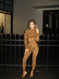 Hot Female Decoration Long Sleeves Jumpsuit Sexy Hot Girl Velvet Perspective Jumpsuit