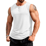 Men's Vest Muscle Fitness Summer New T-Shirt Sleeveless Men's Top