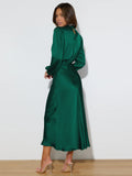 French Design-Sense Hanging Neck Dress Summer Women's Wear Fasame-Sense Evening Dress Elegant Solid Color Bridesmaid Suit