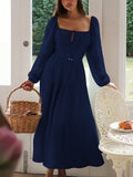 Dili Leisure Vacation Small Sling Seaside Atmosphere Dress Dress Women's 2025 Autumn And Winter