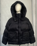 2025 Winter Women's New Warm Lady Loose Casual Hooded Cotton Coat Women