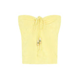 Seaside Holiday Sweet Hottie With Brated Vest Woman Summer High-Waist Print Bag Half-Dress Skirt Two-Piece