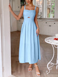 Dili Leisure Vacation Suspension High-Lend Dress Dress Women's Dress 2025 Spring And Summer