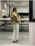 Fashion Famous Temperament New Collar Spot Imitation Fur Jacket 2025 Environmental Protection Fur
