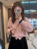 Unique Beautiful Super-Good-Looking Cardigan Jacket Women's Spring And Autumn Women's New Loose Little Fragrant Style In 2025