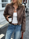 Dili Casual Solid Color Sweater Coat Women's Clothing 2025 Autumn And Winter