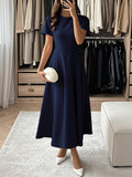 Dili Evening Dress Elegant Short-Sleeved Dress Dress Women's Dress 2025 Autumn And Winter
