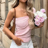 Dili Simple Elegant Style Chest Slings Women's Sweater Women's Clothing 2025 Autumn And Winter