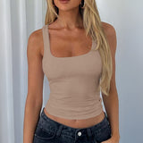 Dili Y2K Hot Babes Pure Summer T-Shirt Vest Women's Clothing 2025 Spring And Summer