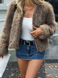 Dili Elegant Fashion Fur Coat Women's Clothing 2025 Autumn And Winter