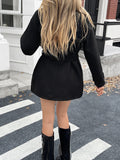 Dili Casual Long-Sleeved Sweater Coat Women's Clothing 2025 Autumn And Winter