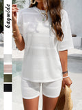 Dili Vacation Leisure Wind Collar Loose Top Suit Women's Clothing 2025 Spring And Summer
