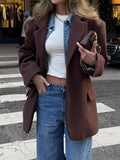 Dili Temperament Elegant Wind Long Sleeve Small Suit Jacket Women's Clothing 2025 Autumn And Winter