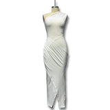 New Solid-Colored Dress Casual Sleeveless Folds In Autumn 2025