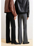 New Trousers Temperament And Leg Shape To Shape The Static Luxury Series Vertical Narrow Version Of The Horn Trousers