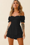 Exploding Cake Skirt Fashion Sexy One-Word Lantern Lotus Leaf Sleeve Casual Summer Women's Skirts