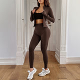 Dili Sports Wind Fitness Kit Yoga Pants Set Women's Winter 2025
