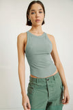 2025 Summer New Y2K Hottie Bare Sleeveless Vest Thread Inside The Inside Wear Bm Top
