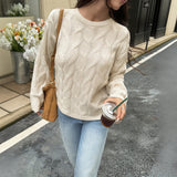 Dili Casual Simple Long-Sleeved Pure-Color Vest Sweater Women's Clothing 2025 Autumn And Winter
