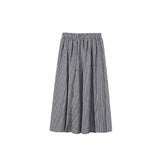 Tea With A Set Of Summer V-Neck Short-Sleeved Cold Zen Set Lattice Broad Leg Trousers Skirt Two Sets Of Women