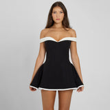 Women's Clothing 2025 Autumn And Winter New Fashion Sexy Breasts And Niche Dress Dress Dress Dress Dress Girl