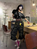 Pure Cotton Hottie Word Oblique Shoulder Short Sleeve T-Shirt Girl Summer 2025 New Loose Lazy Windy Shoulder Chic Top