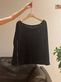 Spice Girls Sexy Shoulder Rivet Shirt Long-Sleeved T-Shirt Girl 2026 Autumn Design Sensational Diamond Inside Dress