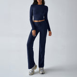 Dili 2025 Autumn And Winter Y2K Casual Sports Style Long-Sleeved Top With Trousers Suit Woman