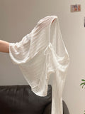 Summer Beautiful With Slings With Sun Protection Jacket Women 2026 New Lemon Sea Salt Wearing A Unique Beauty Top
