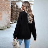 Dili Round-Neck Sweater Women's 2025 Autumn And Winter Women's Long-Sleeved Knitted Shirt Top