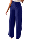 New Commuting High-Waisted Straight Trousers Straight Trousers Casual Suit Long Trousers Female