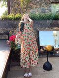 Dopamine Sleeveless Dress Women's Summer 2026 New French Sweet Seaside Vacation Slamb Vest Suspension