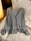 Light Luxury High-End Hooded Silk Flax Lint Hollow Thin Sun Shawl Summer Cardigan Short Coat Knitted Shirt Girl