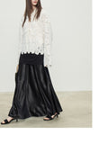 2026 Spring New Retro French Three-Dimensional Hollow Lace Exquisite Sun Protection Shirt Coat Woman