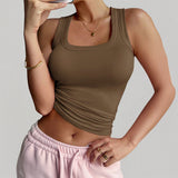 Dili Sports Yoga Clothes Small Sling Vest Women's Clothing 2025 Summer Wear Women