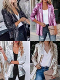Small Suit New Commuting Wind Shirts Loose Long Sleeve Casual Lime Suitcase Women