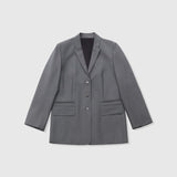 Spring New Fashionable Loose Feeling Old Money Style Wearing A 3-Piece Suit Vest Broad Leg Pants Set