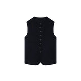 Multi-Season Wear Exquisite Suit 30% Wool Single Buckle Hair, Vest + Nine Trousers Smart Wear