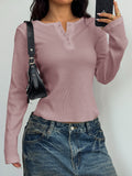 Dili Y2K Hottie Style Long-Sleeved Vest T-Shirt Women's Dress 2025 Spring And Summer